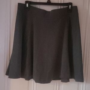 Charcoal gray skirt